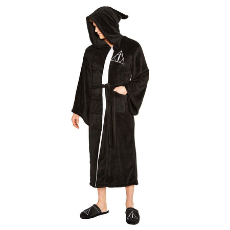 Harry Potter Deathly Hallows Bathrobe - GeekCore