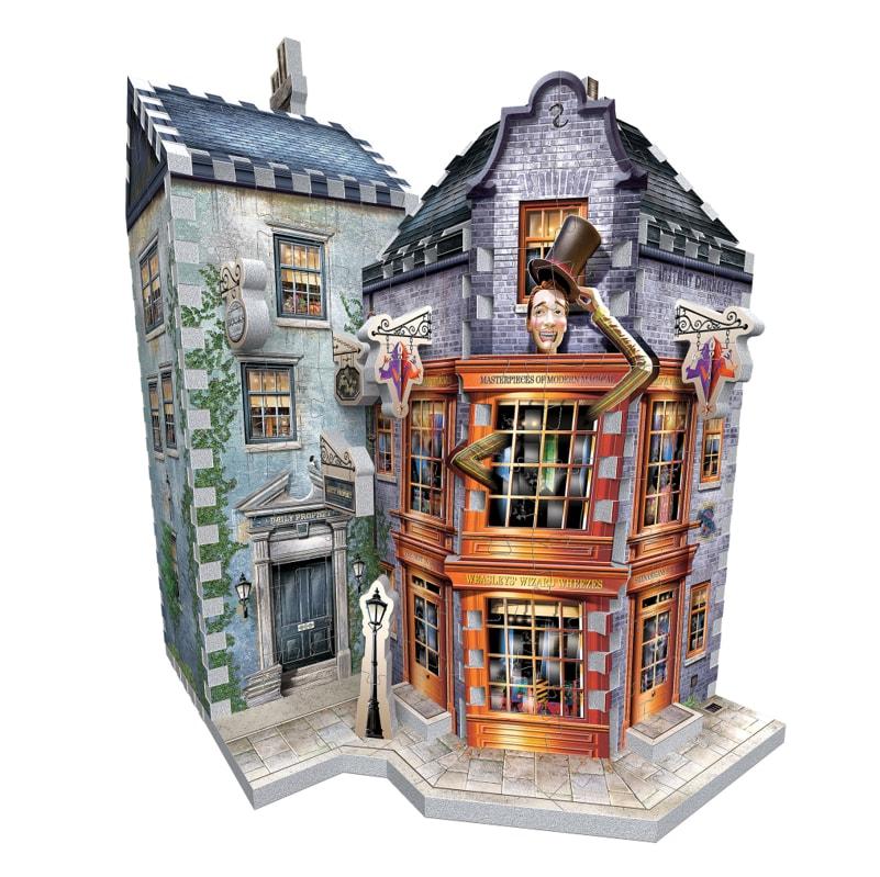 Harry Potter Diagon Alley Collection Weasleys' Wizard Wheezes 3D Puzzle - GeekCore