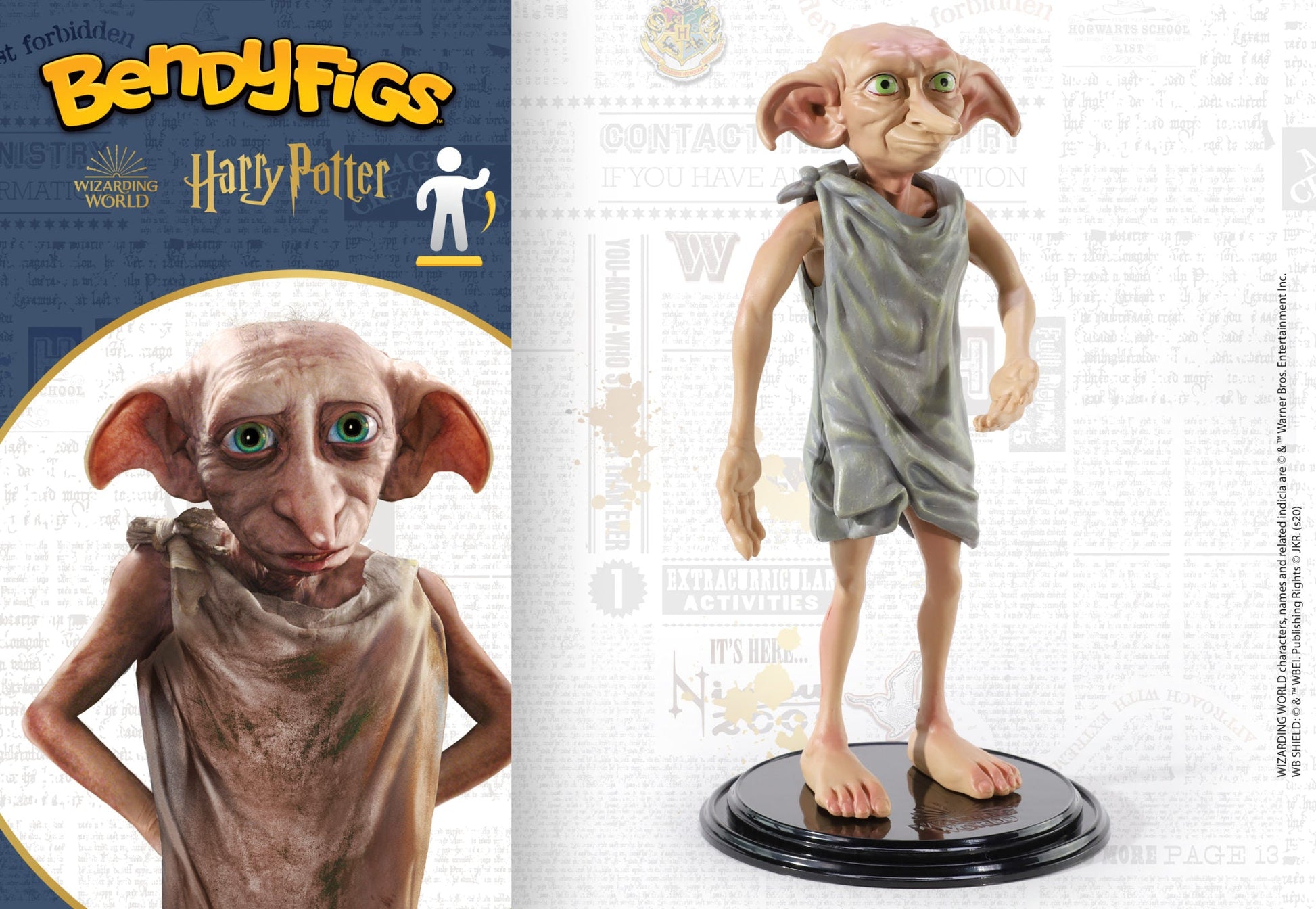 Harry Potter Dobby Bendyfig - GeekCore