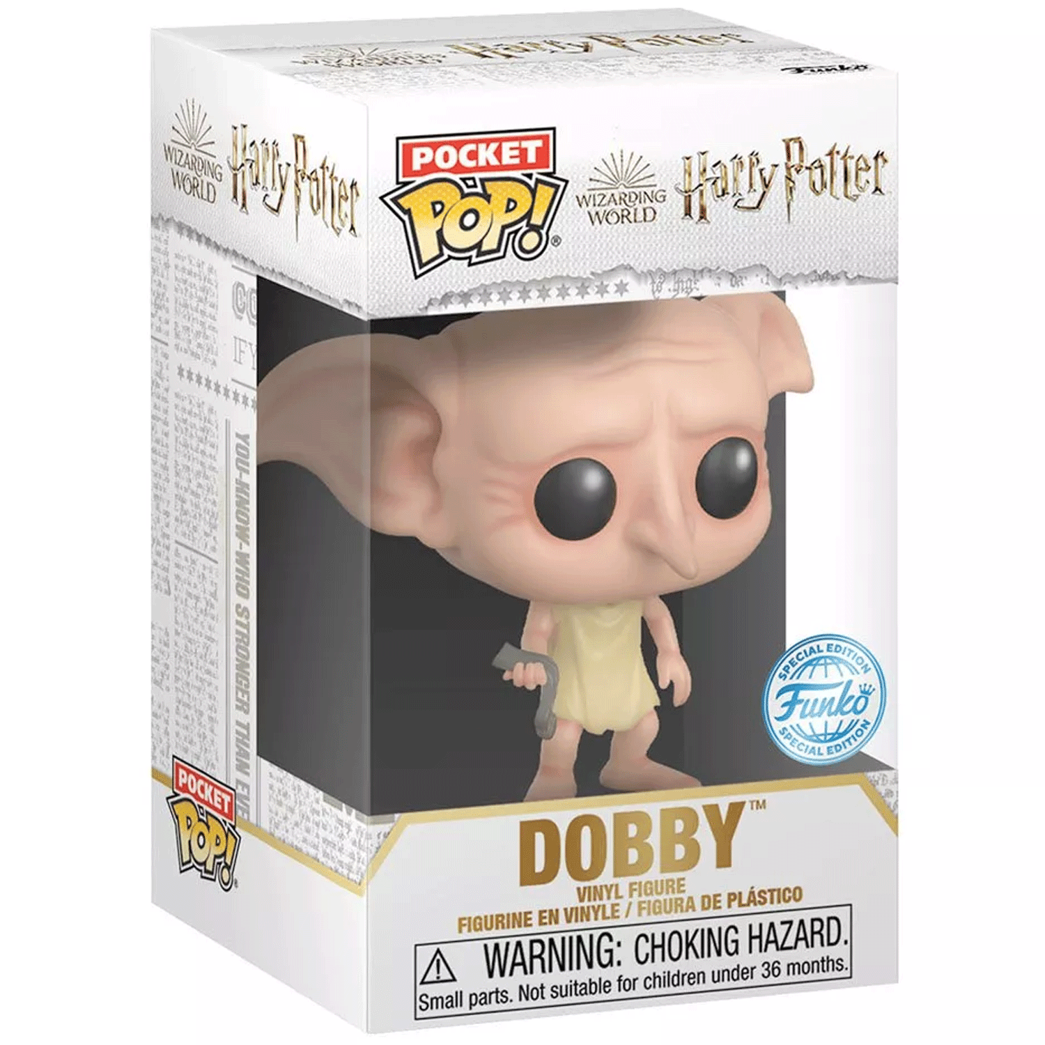 Harry Potter Dobby Pocket Pop! Vinyl and Tee Set for Kids - GeekCore