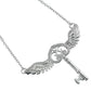 Harry Potter Flying Key with Swarovski Crystals Necklace - GeekCore