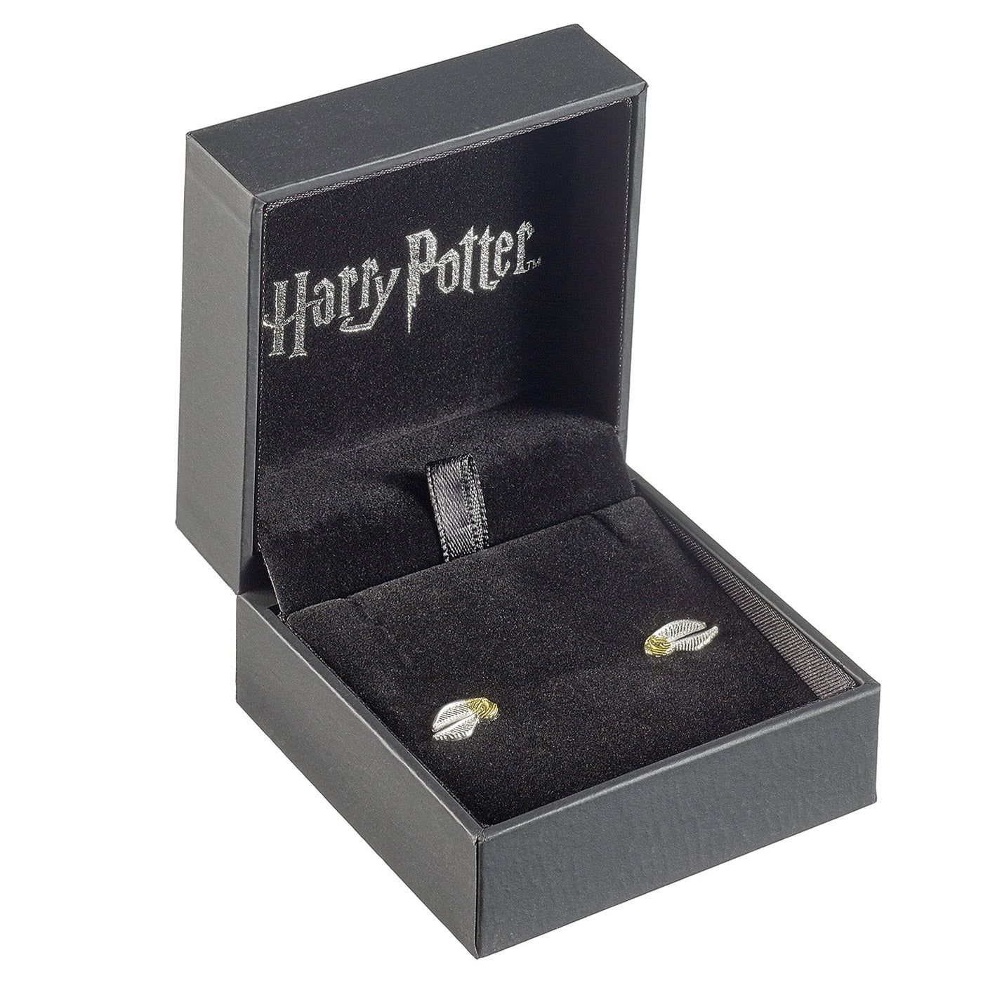 Harry Potter Golden Snitch Sterling Silver Earrings - GeekCore
