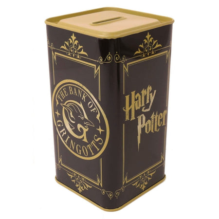 Harry Potter Gringotts Bank Tin Money Box - GeekCore