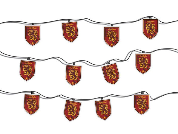 Harry Potter Gryffindor House Crest String Lights - GeekCore