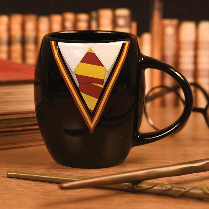 Harry Potter Gryffindor Uniform Oval Mug - GeekCore