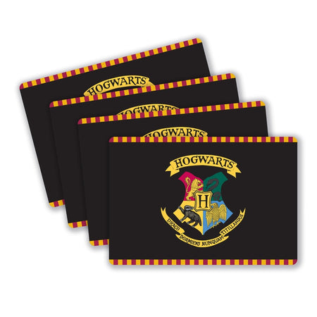 Harry Potter Hogwarts Crest Placemats (Set of 4) - GeekCore