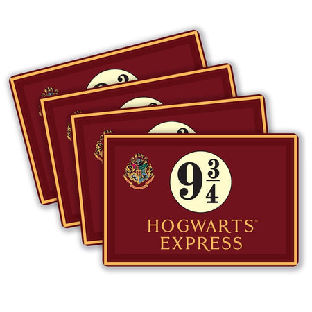 Harry Potter Hogwarts Express Placemats (Set of 4) - GeekCore