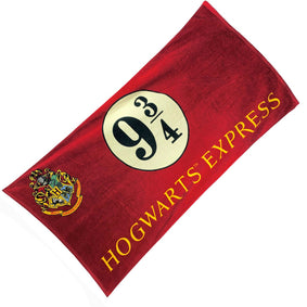 Harry Potter Hogwarts Express Platform 9 3/4 Bath Towel - GeekCore