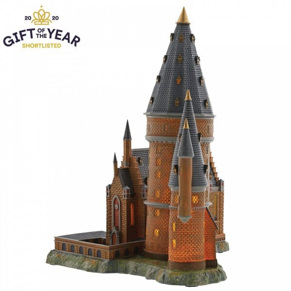 Harry Potter Hogwarts Great Hall and Tower Illuminating Resin Statue - GeekCore