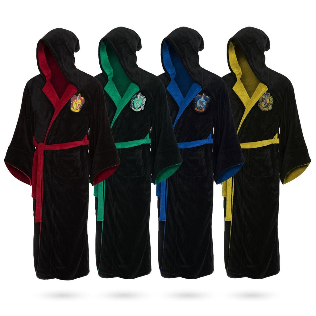 Harry Potter House Robes | Choose Your House Bathrobe - Gryffindor ...