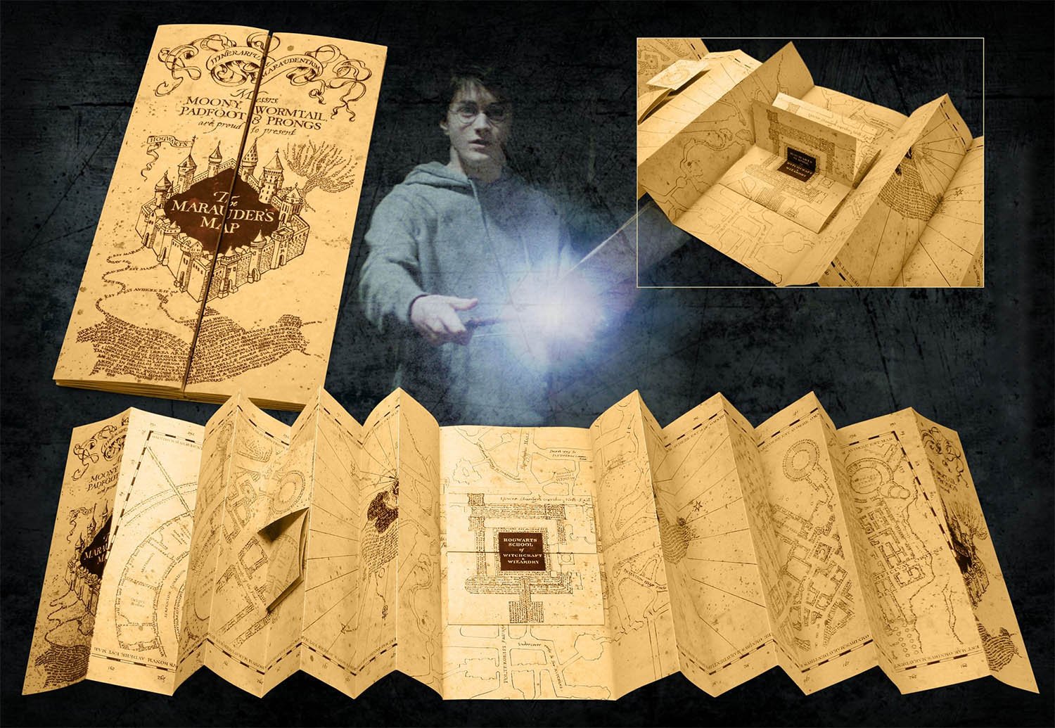 Harry Potter Marauder's Map - GeekCore