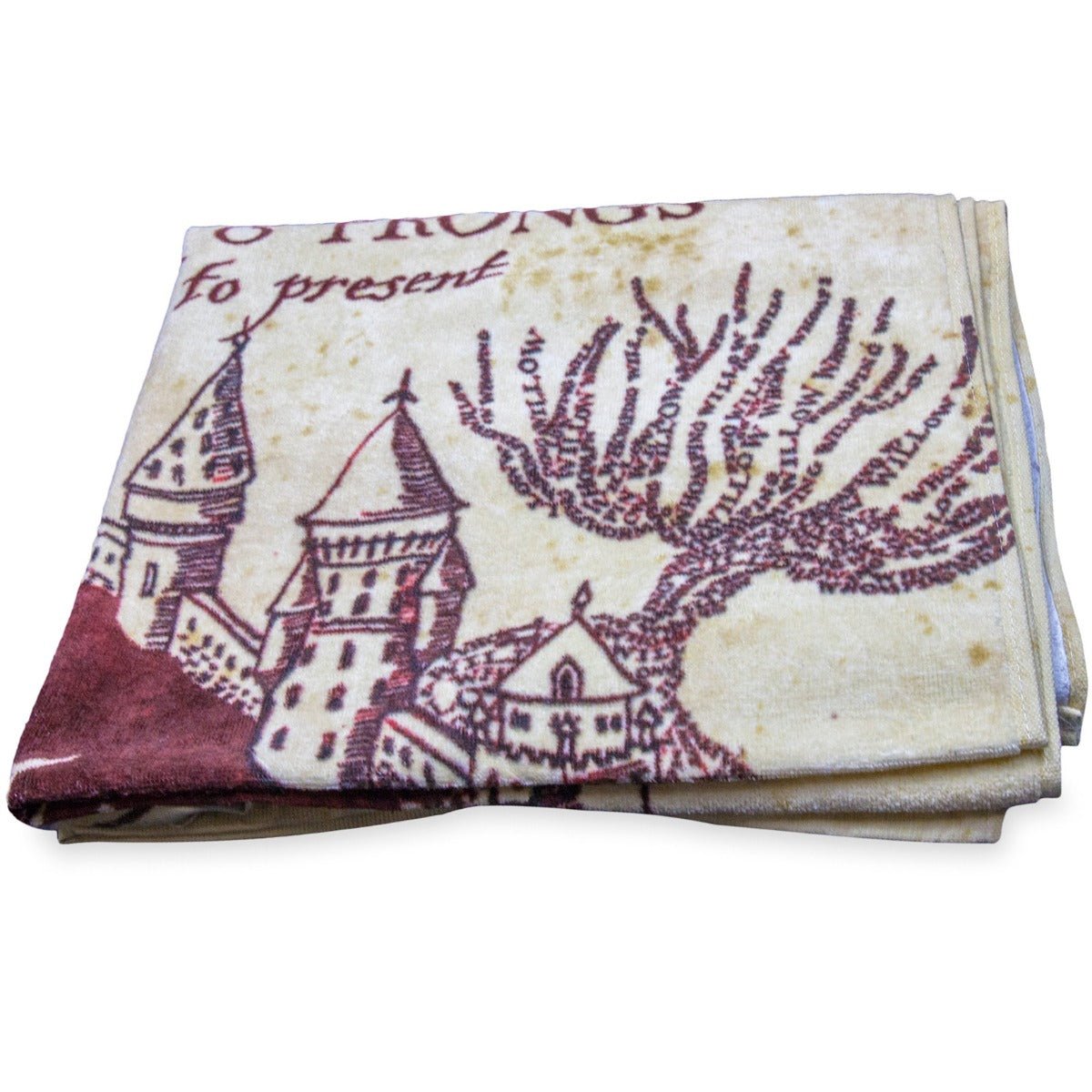 Harry Potter Marauder's Map Towel - GeekCore