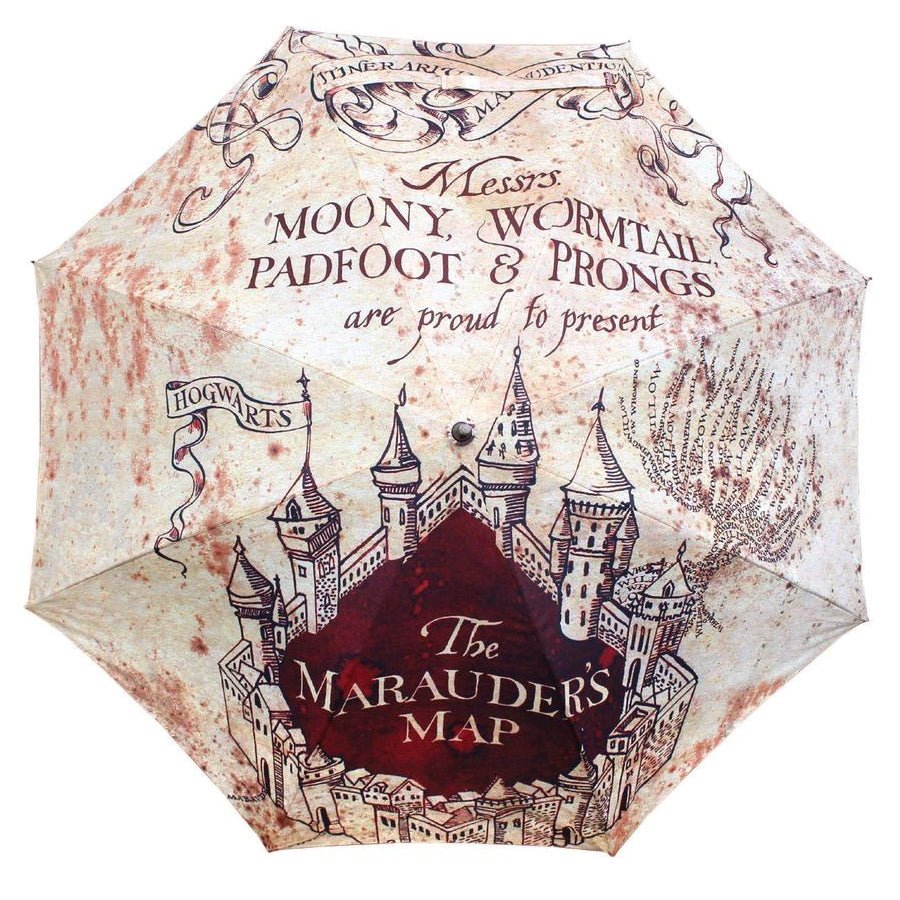 Harry Potter Marauder's Map Umbrella Stick - GeekCore