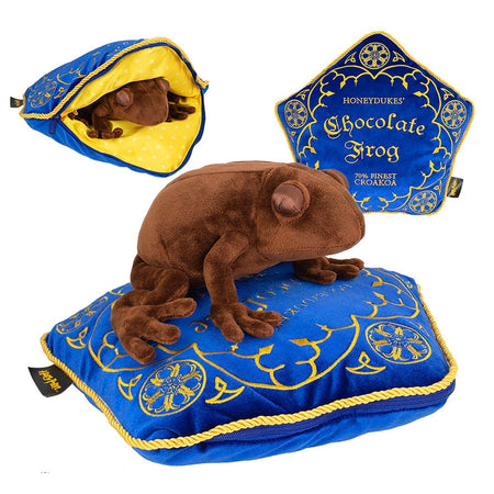 Harry Potter Premium Chocolate Frog Collector's Plush and Pillow - GeekCore