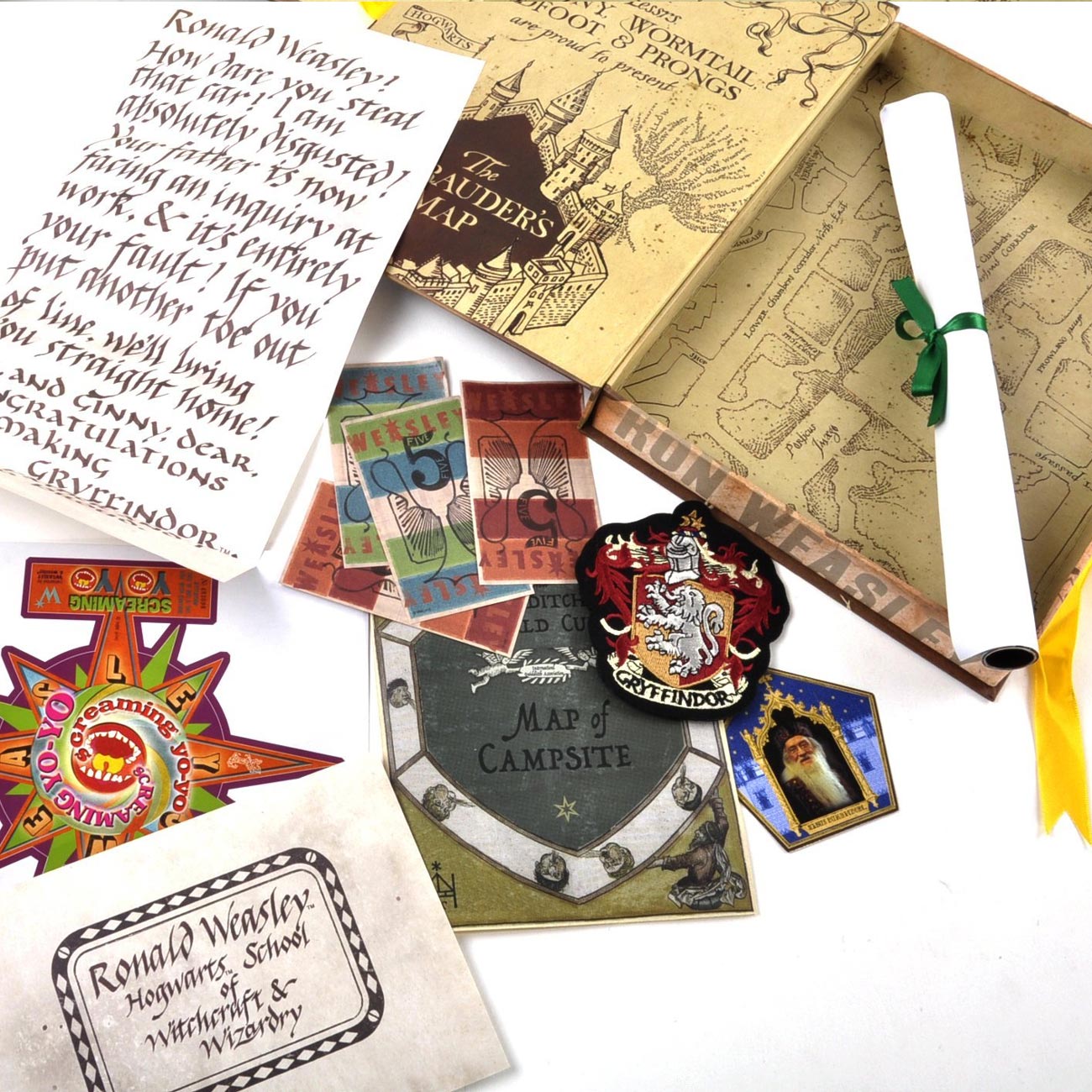 Harry Potter - Ron Weasley Film Artefact Box - GeekCore