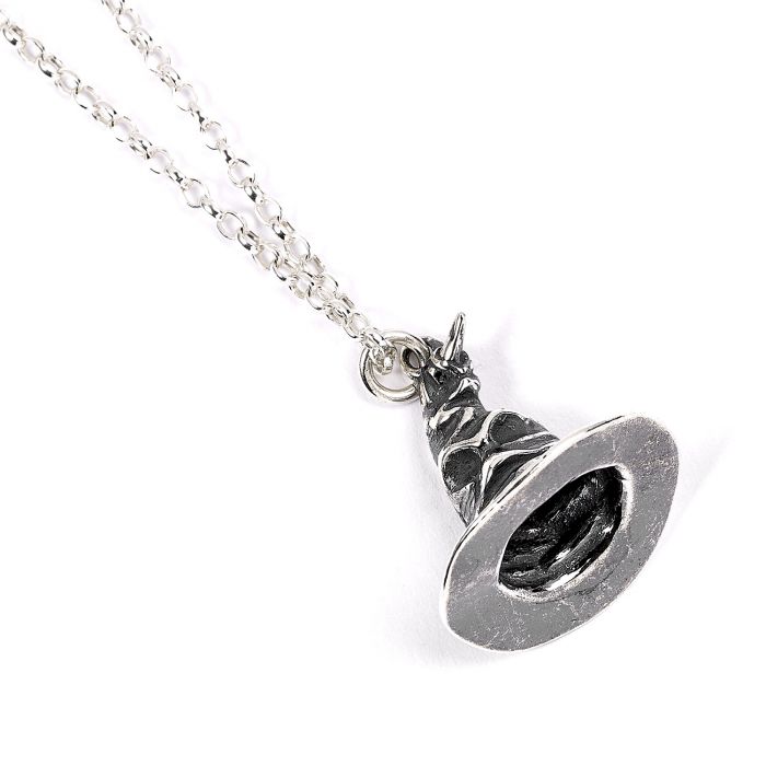Harry potter Sorting Hat Sterling Silver Necklace - GeekCore