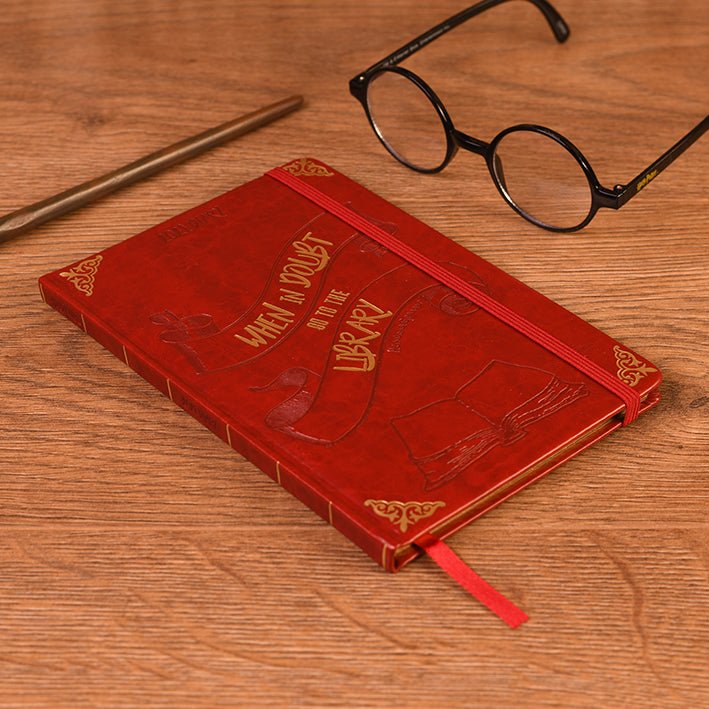 Harry Potter When In Doubt Go To The Library Premium 2021 Diary - GeekCore