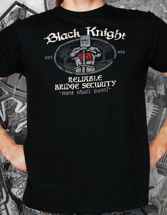 Jinx Black Knight Bridge Security Men's T - Shirt - GeekCore