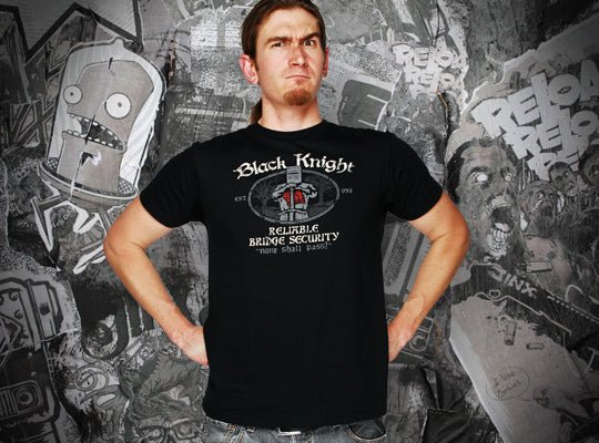 Jinx Black Knight Bridge Security Men's T - Shirt - GeekCore