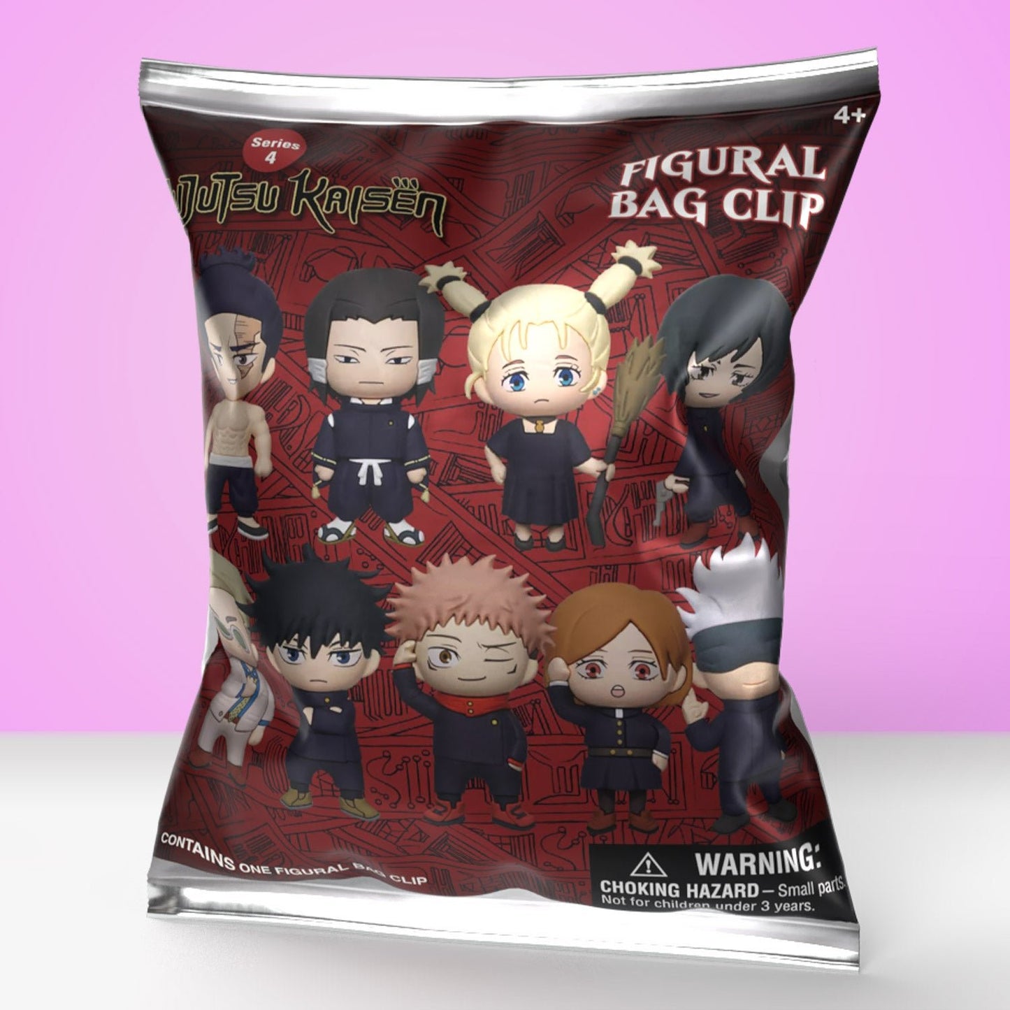 Jujutsu Kaisen Series 4 Blind Bag Mystery Bag Clip - GeekCore