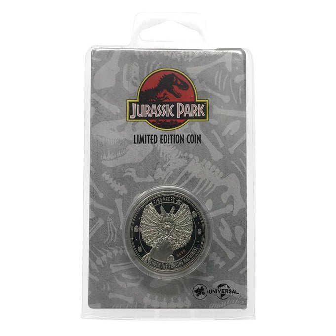 Jurassic Park Find Nedry Limited Edition Collectors Coin - GeekCore