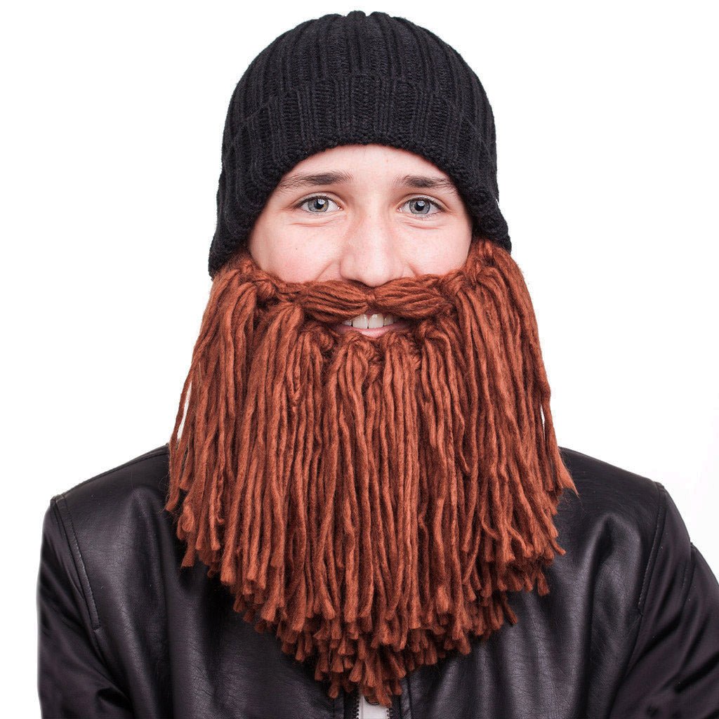 Kids Lumberjack Beard Hat - GeekCore