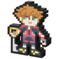 Kingdom Hearts Pixel Pals - Sora - GeekCore