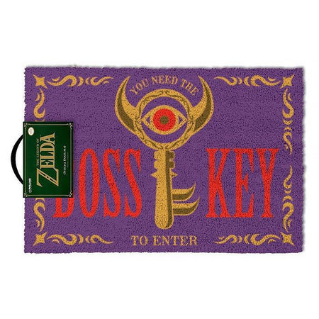 Legend of Zelda Boss Key Coir Doormat - GeekCore