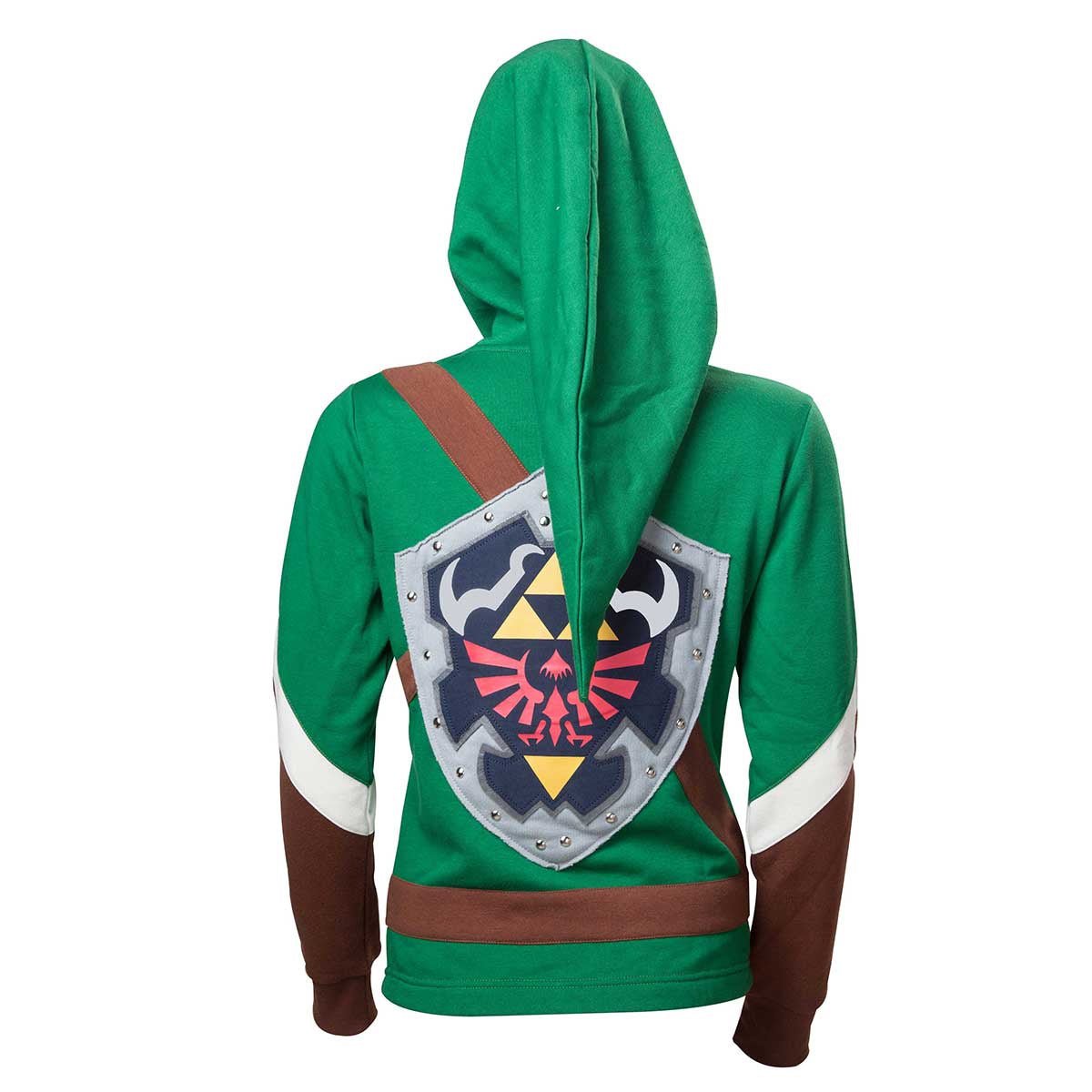 Legend of Zelda - Girl's Link Cosplay Hoodie - GeekCore