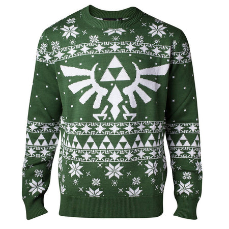 Legend of Zelda Hylian Knitted Christmas Jumper / Sweater - GeekCore
