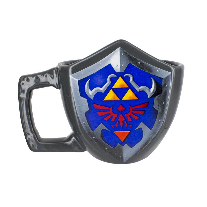 Legend of Zelda Hylian Shield 3D Mug - GeekCore