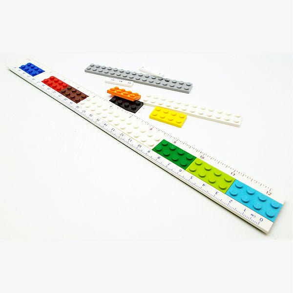 Lego Buildable Ruler - GeekCore