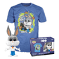 Looney Tunes Bugs Bunny as Fred Jones Pop! Vinyl and Tee Set - GeekCore