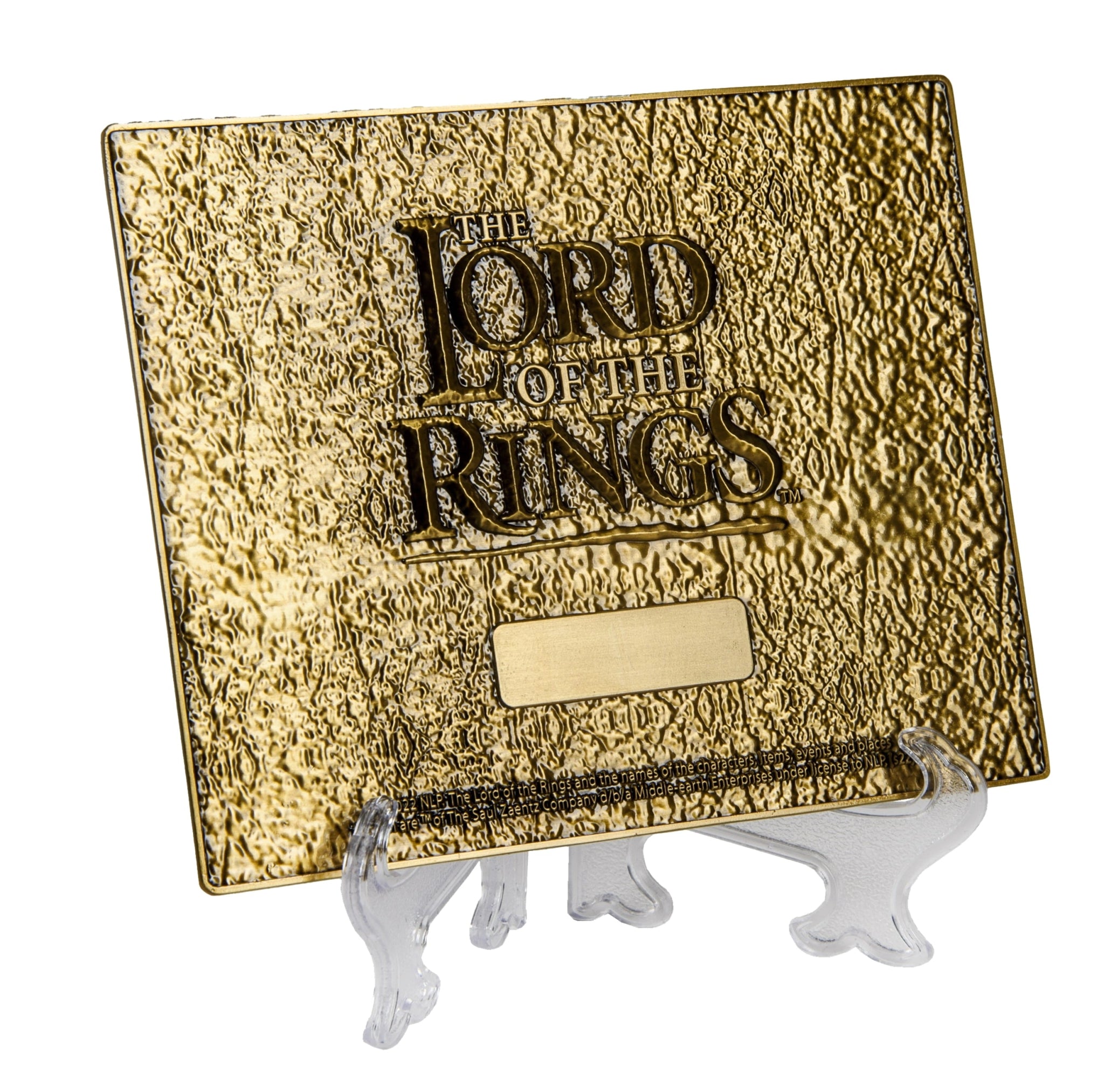 Lord of The Rings Limited Edition Middle Earth Metal Map - GeekCore