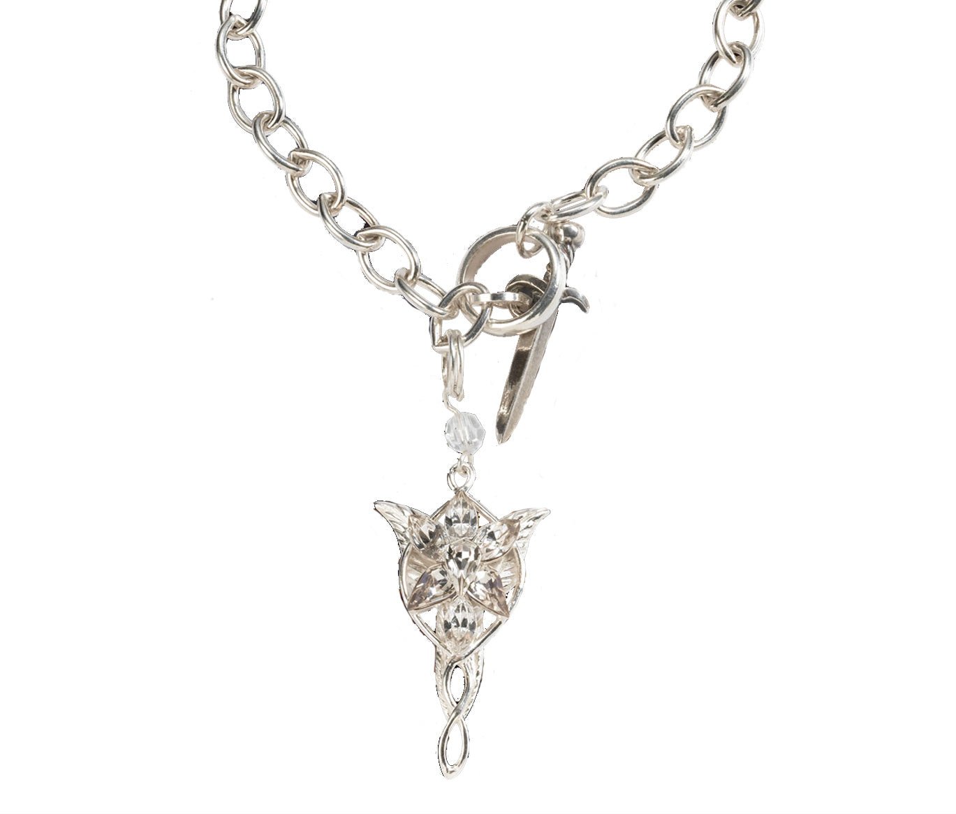 Lord of the Rings Sterling Silver Arwen Evenstar Bracelet - GeekCore