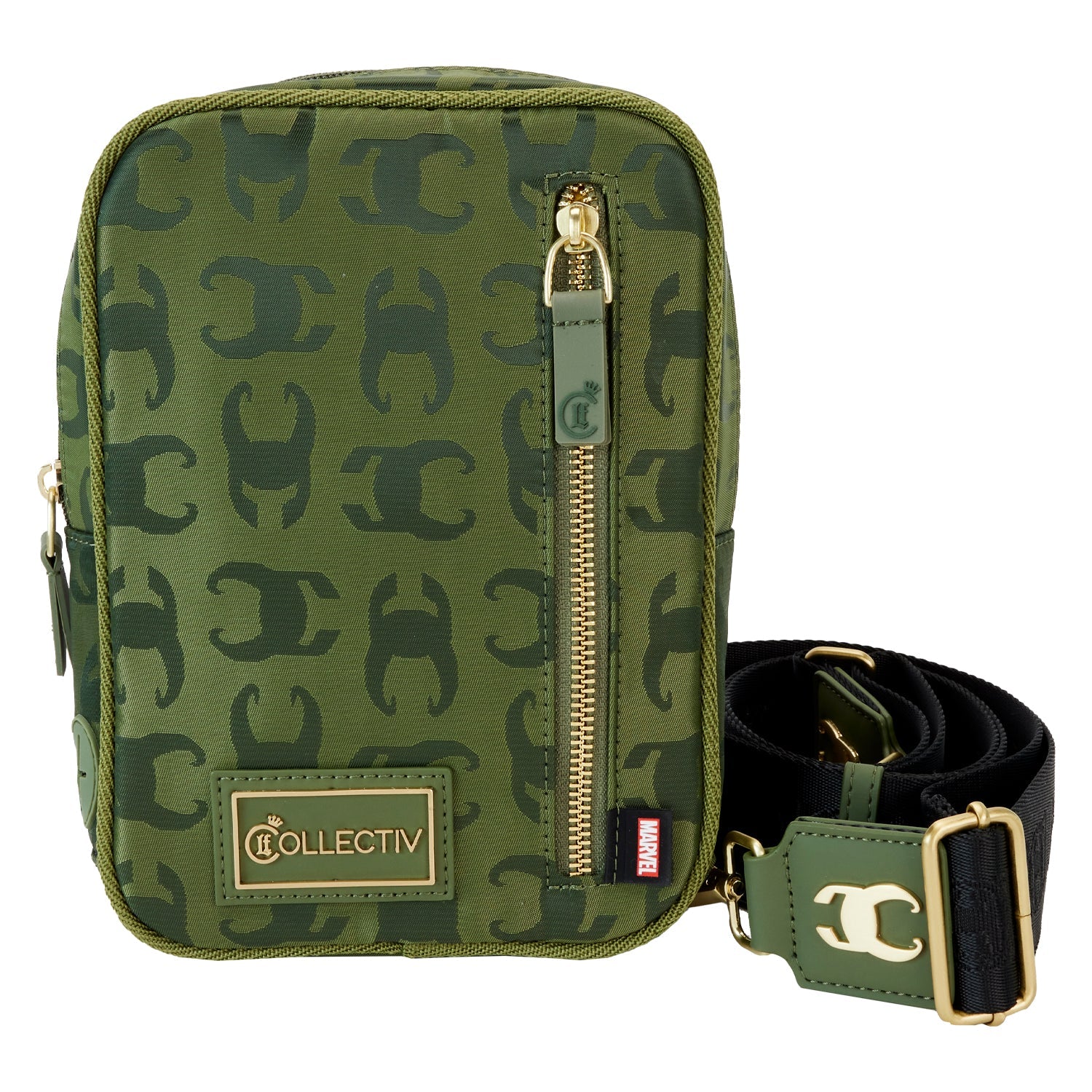 Loungefly Collectiv x Marvel Loki The Influencr Convertible Crossbody Bag - GeekCore