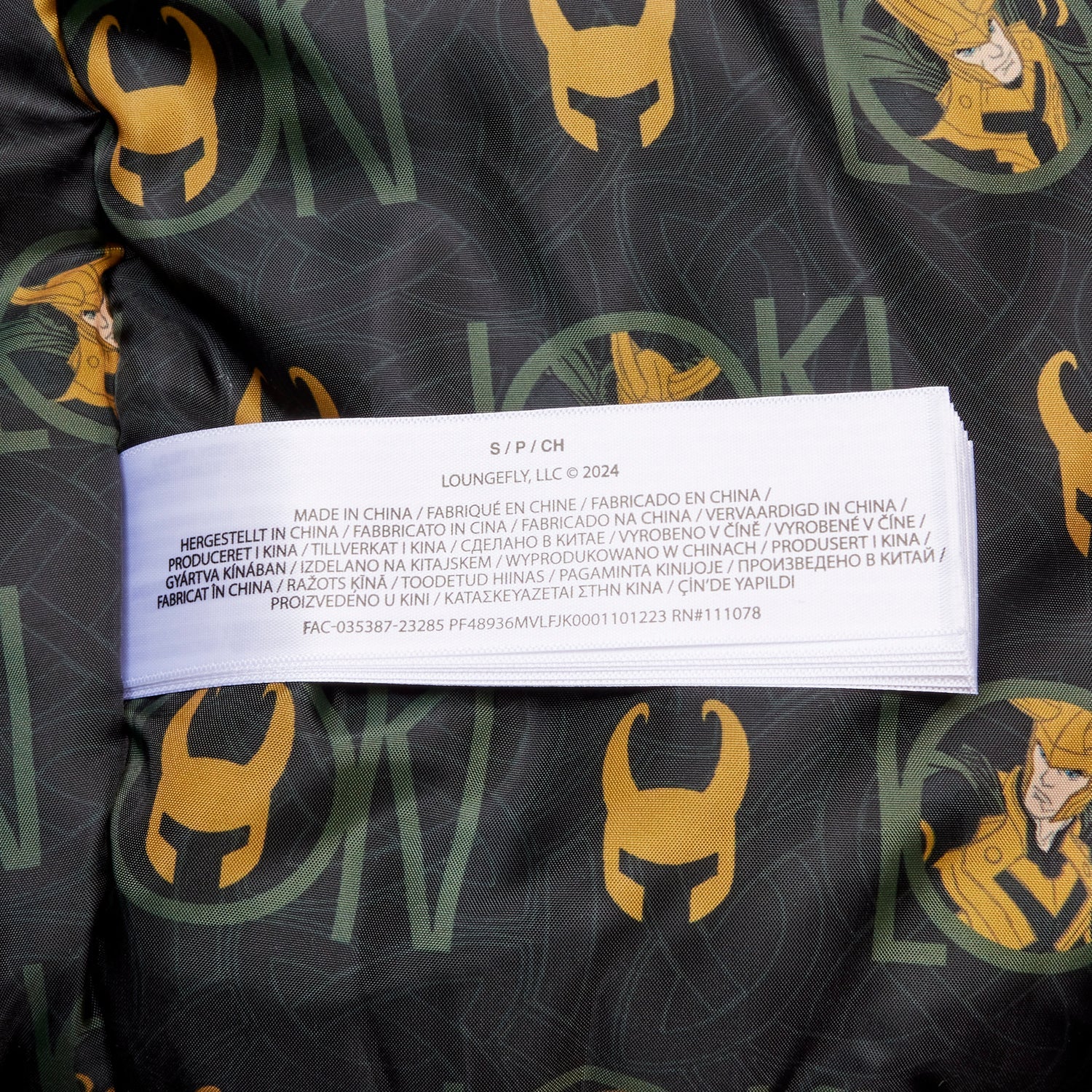 Loungefly Collectiv x Marvel Loki The Weekender Hooded Jacket - GeekCore