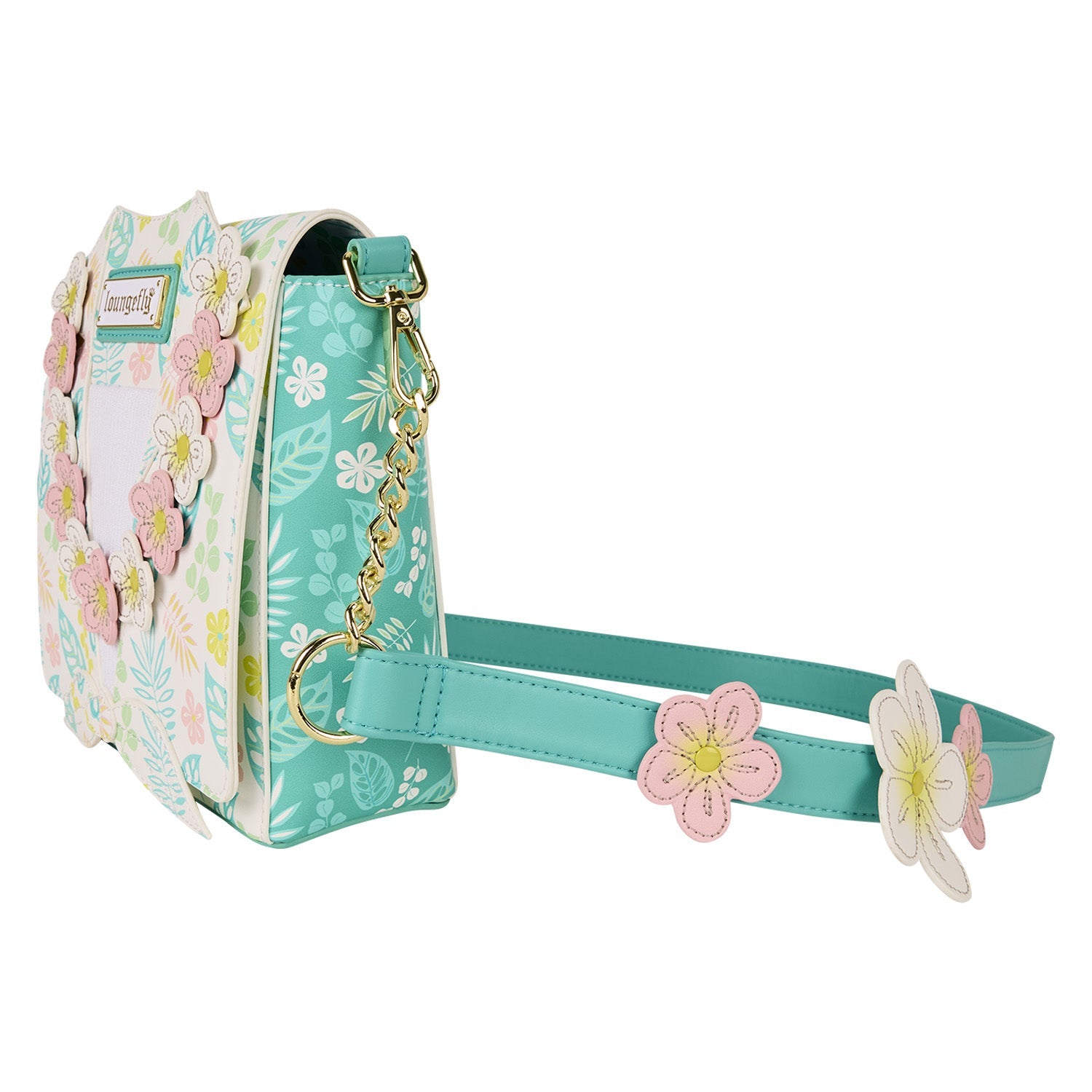 Loungefly Floral Hawaiian Shirt Crossbody Bag - GeekCore
