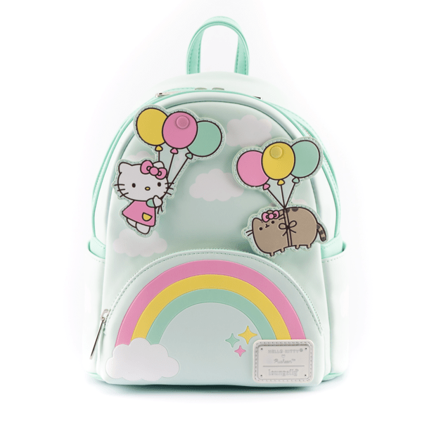 Loungefly Hello Kitty & Pusheen Rainbow Mini Backpack - GeekCore