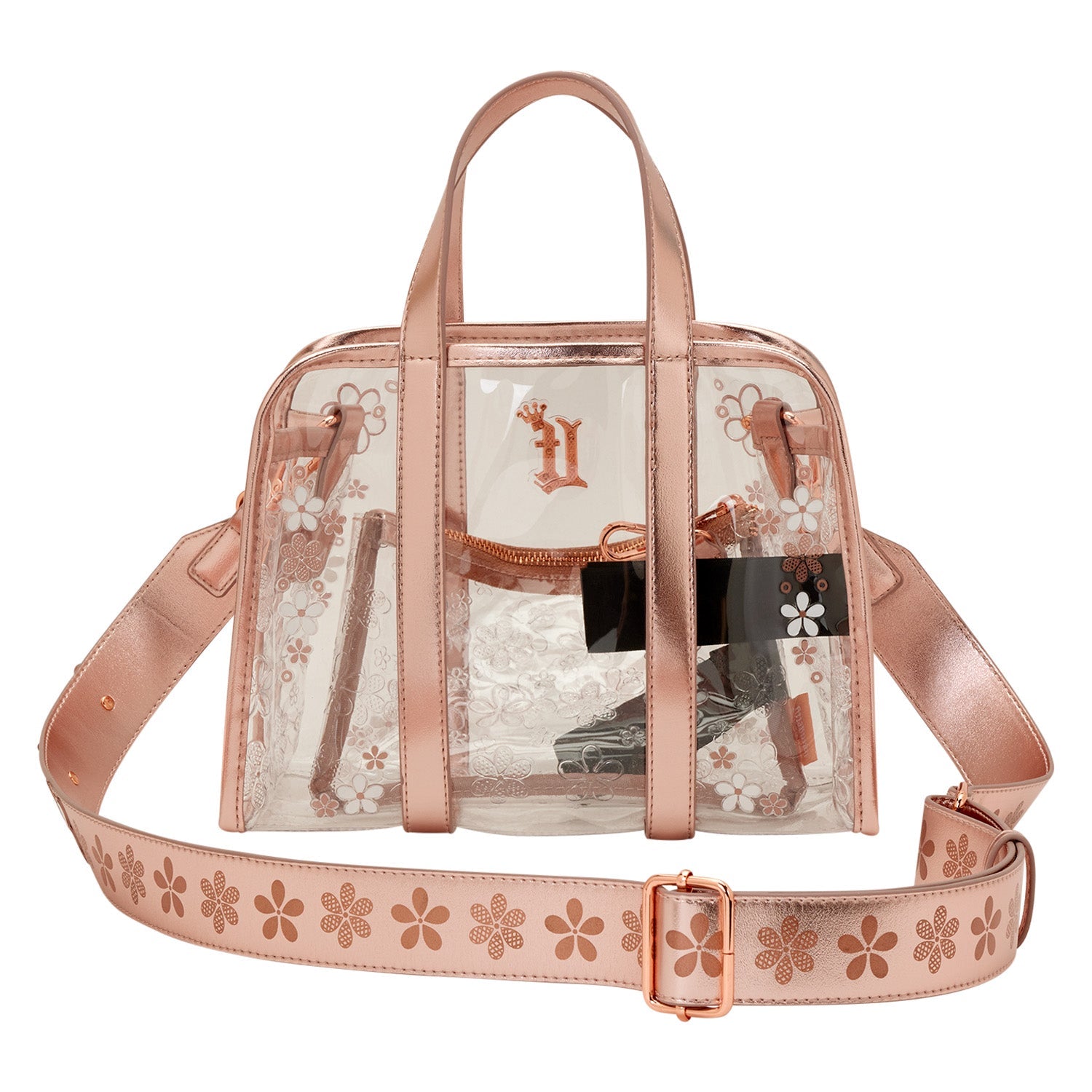 Loungefly Originals Clear Floral Crossbody Bag - GeekCore