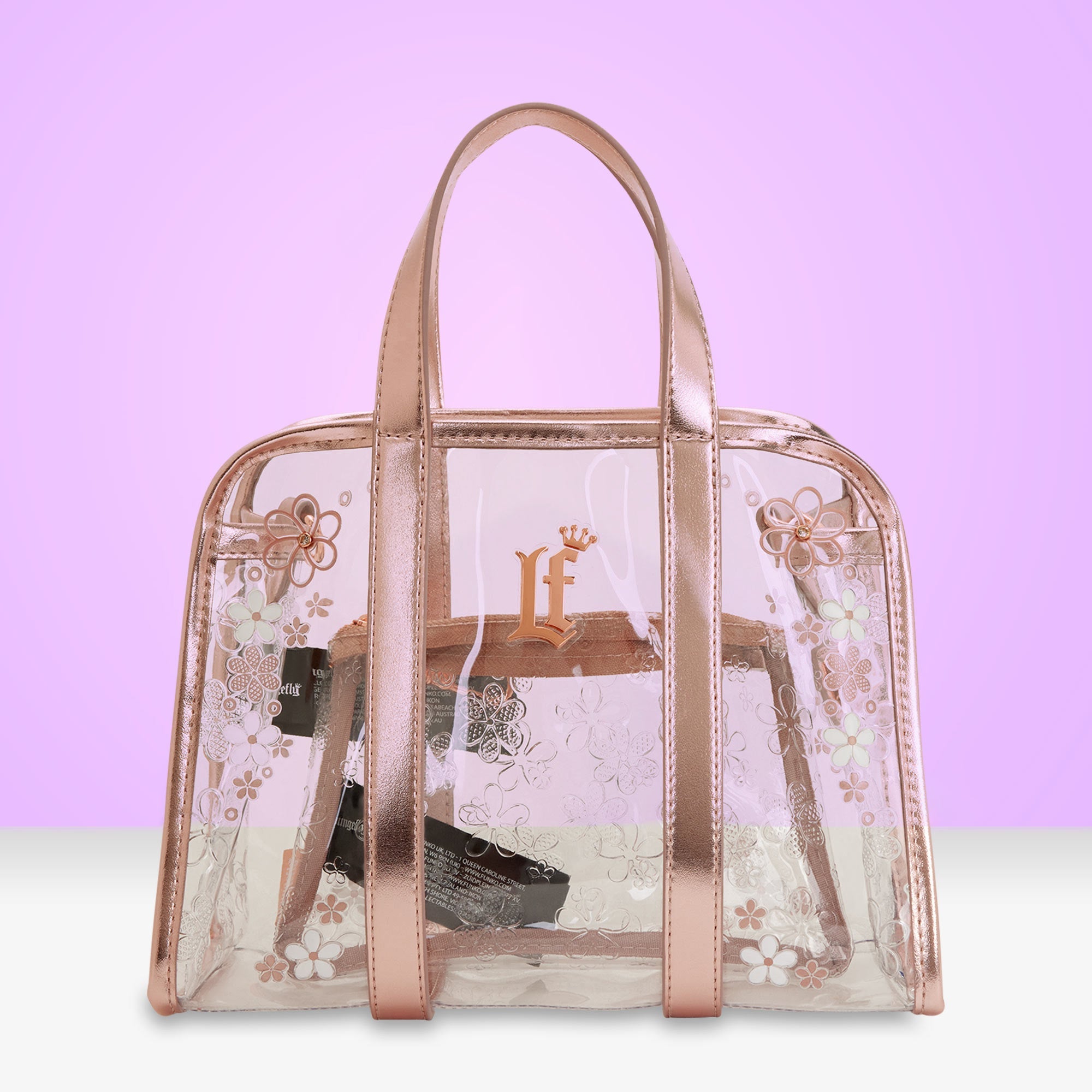 Loungefly Originals Clear Floral Crossbody Bag - GeekCore
