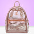 Loungefly Originals Clear Floral Mini Backpack - GeekCore