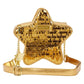 Loungefly Originals Figural Gold Stars Sequin Crossbody Bag - GeekCore