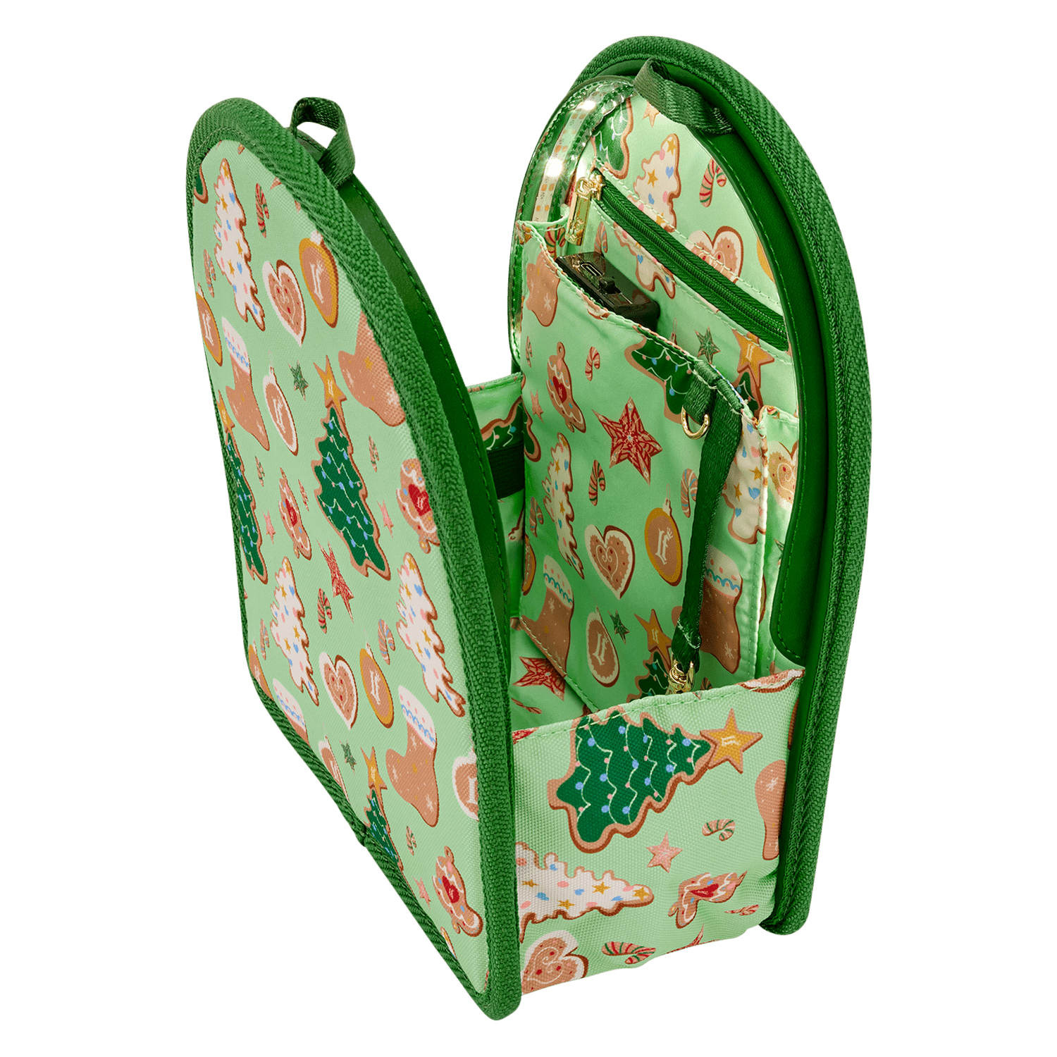 Loungefly Originals Holiday Treats Light - Up Mini Backpack Insert Organizer - GeekCore