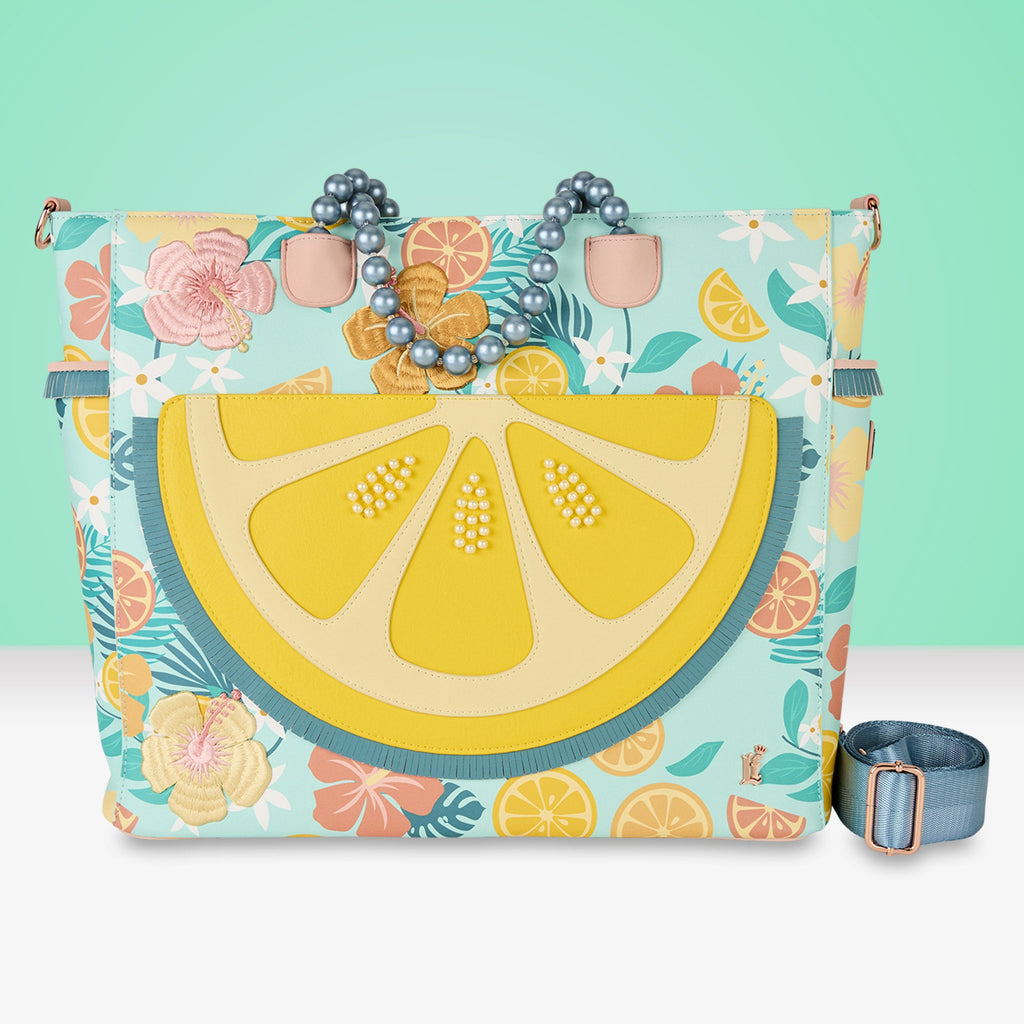Loungefly Originals Lemon Convertible Tote Bag - GeekCore