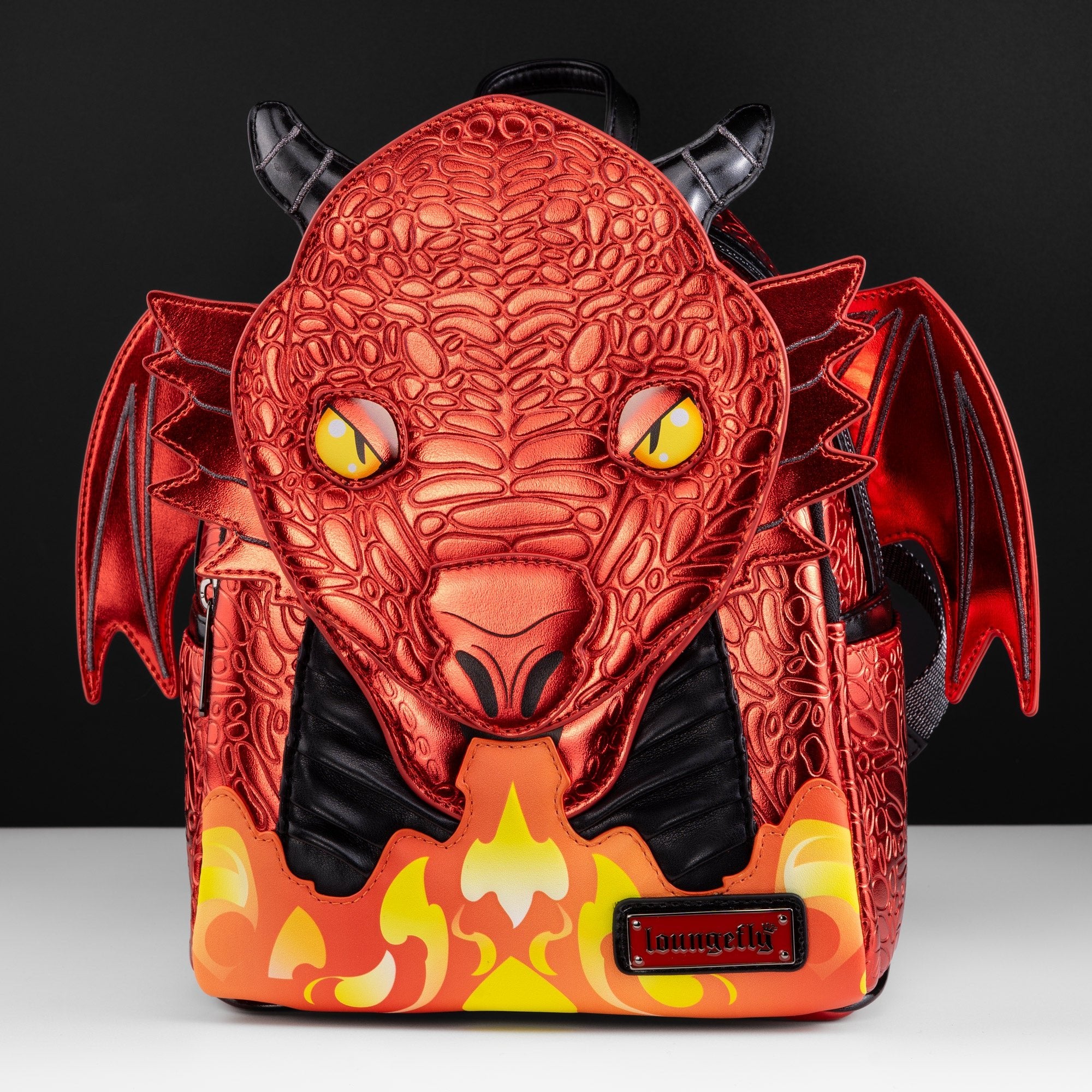 Loungefly Originals Red Dragon Mini Backpack - GeekCore