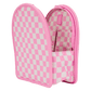 Loungefly Pink Checkerboard Light - Up Mini Backpack Insert Organizer - GeekCore