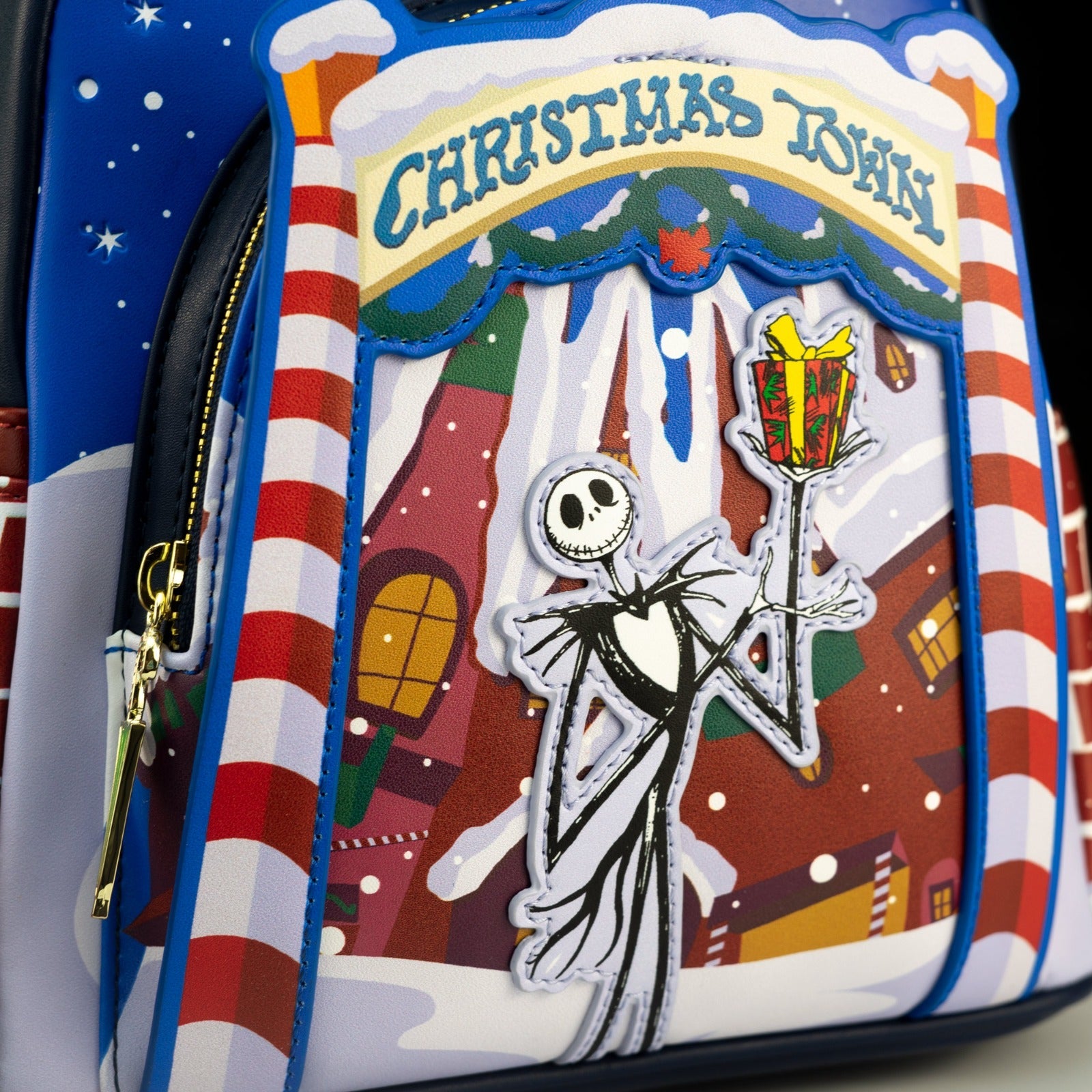 Loungefly The Nightmare Before Christmas - Christmas Town Mini Backpack - GeekCore