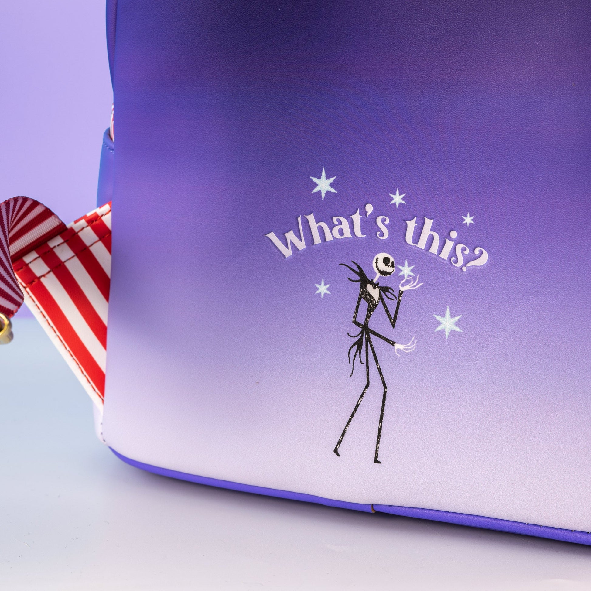 Loungefly The Nightmare Before Christmas - Santa Jack in Christmastown Mini Backpack - GeekCore