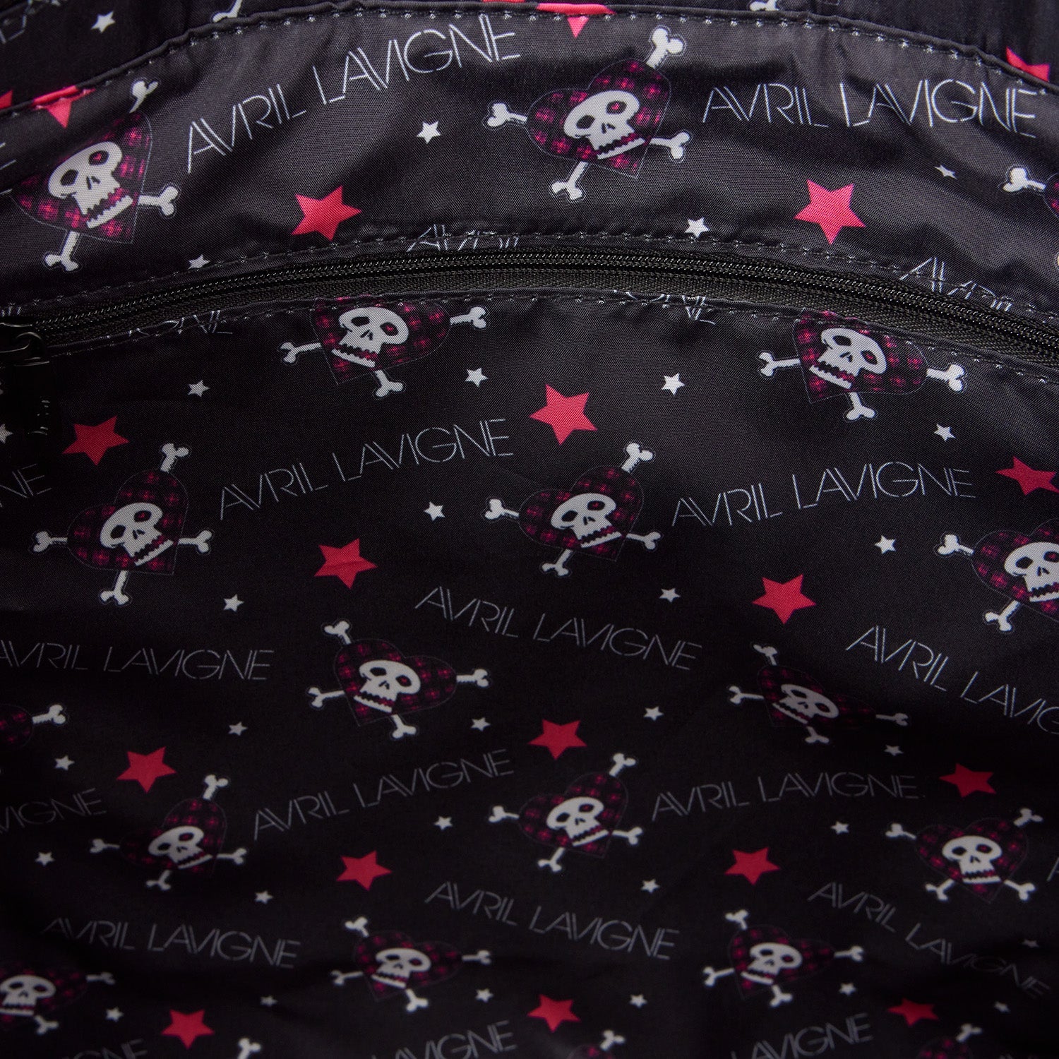 Loungefly x Avril Lavigne Logo Tote Crossbody Bag with Coin Bag - GeekCore